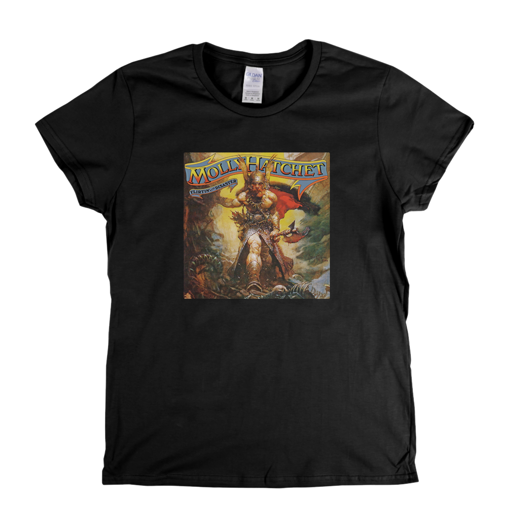 Molly Hatchet Flirtin With Disaster Womens T-Shirt