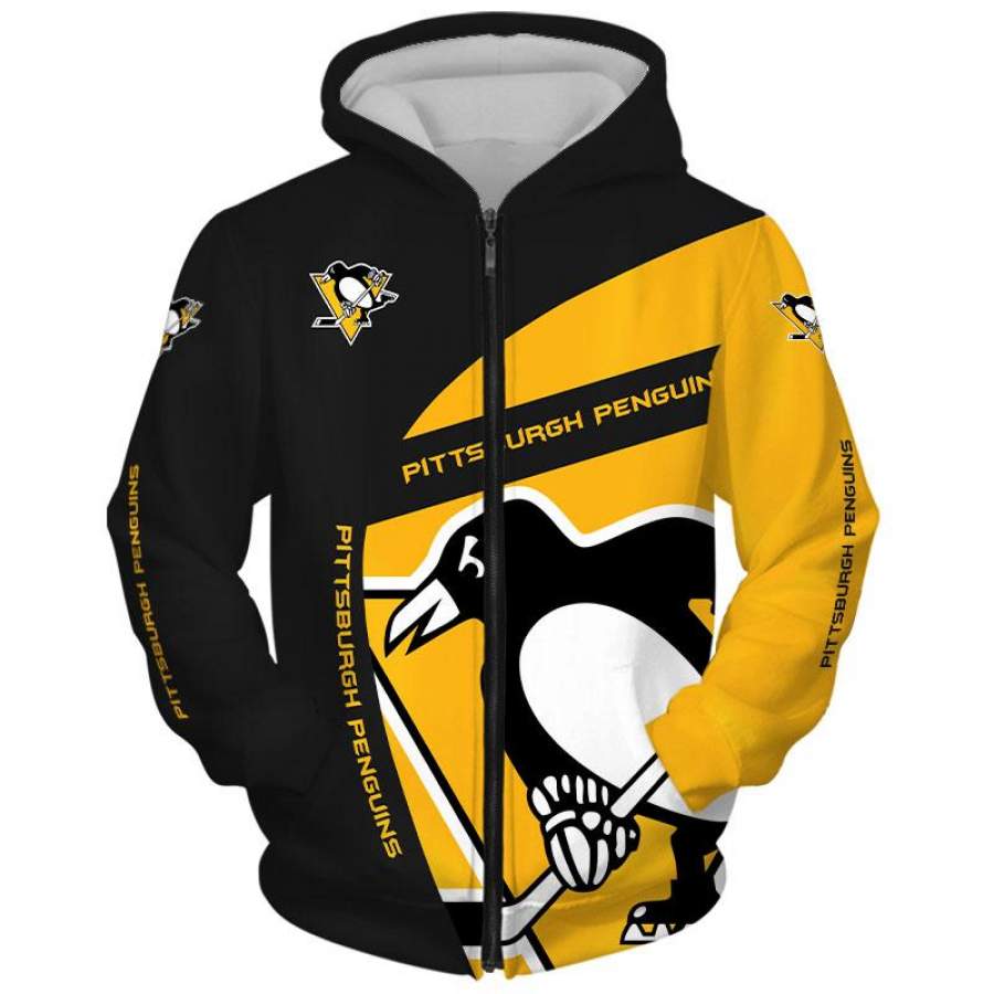 Lastest Pittsburgh Penguins Hoodies Cheap 3D Long Sleeve