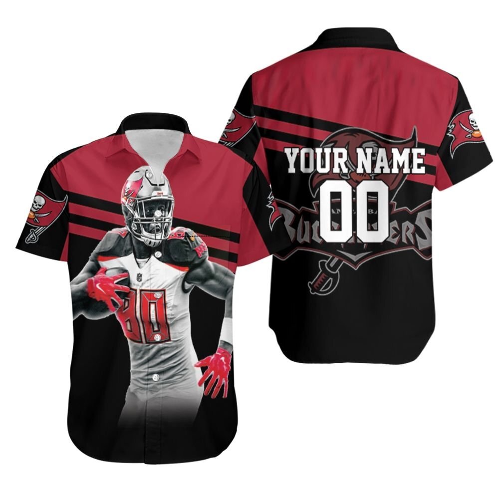 Tampa Bay Buccaneers Michael Clayton 80 For Fan Personalized Hawaiian Shirt