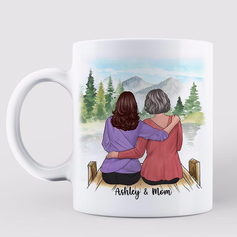 Dear Mother In Law Bridge Landscape Personalized Mug