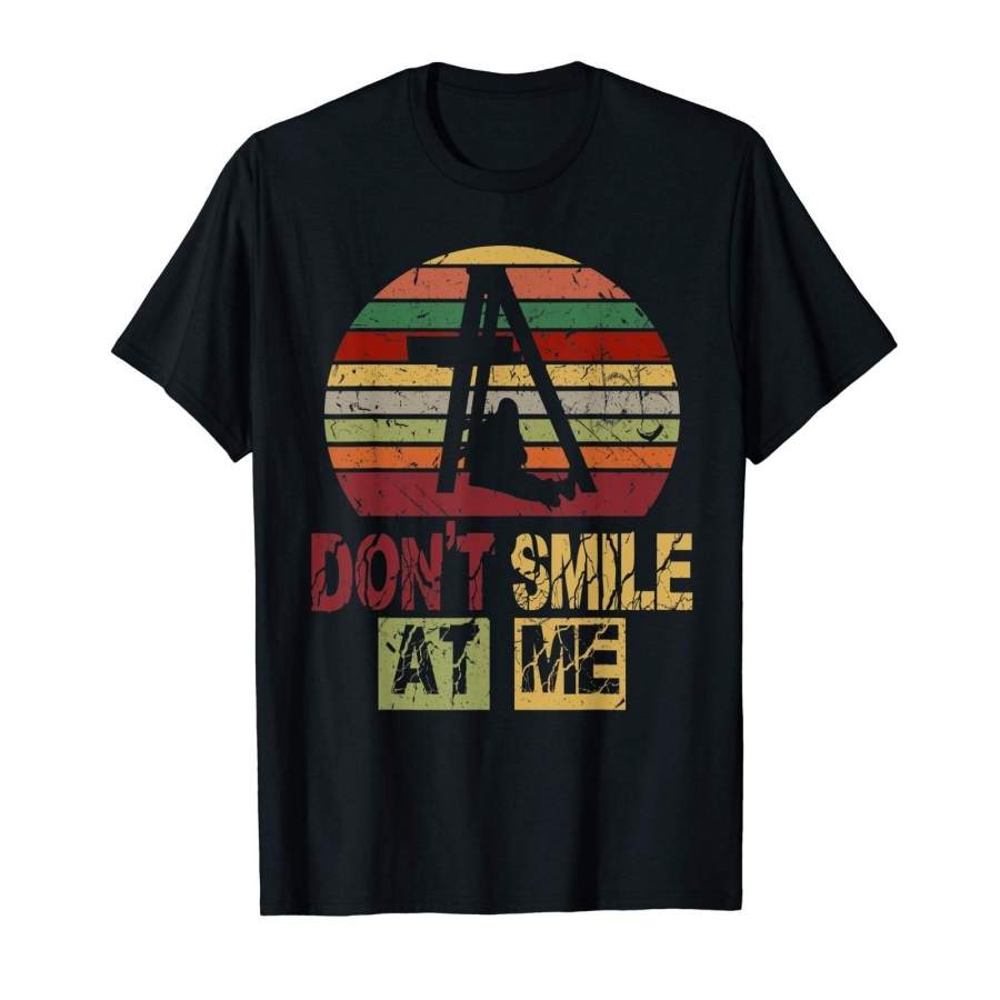 Don’T Smile At Me Love Billies Eilish Vintage Style T-Shirt Gifts