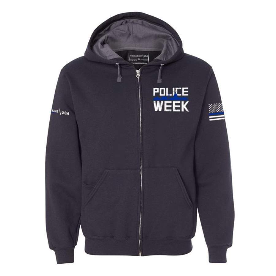 Zip-Up Hoodie – Police Week 2020, Limited Edition