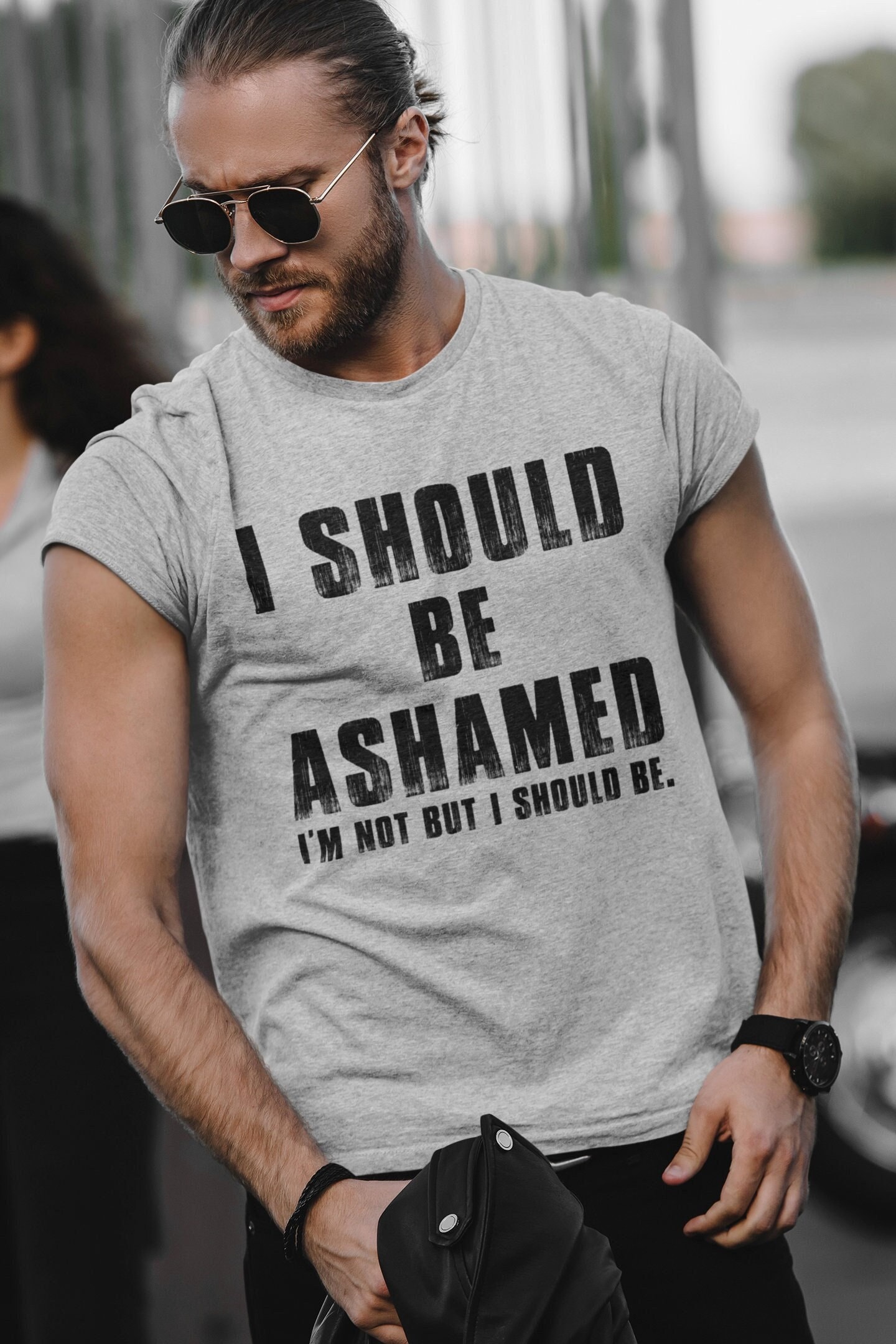 Mens I Should Be Ashamed Tshirt Funny Sarcastic Shame Humor Novelty Graphic Tee For Men, Sarcastic t-shirt for guys, Funny t-shirt for men