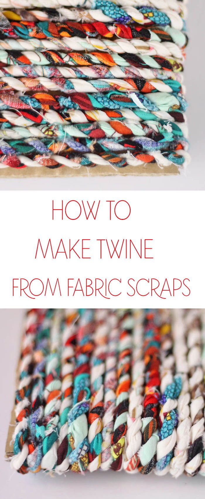 How to Make Twine from Fabric Scraps – fashionstation 0608 2315