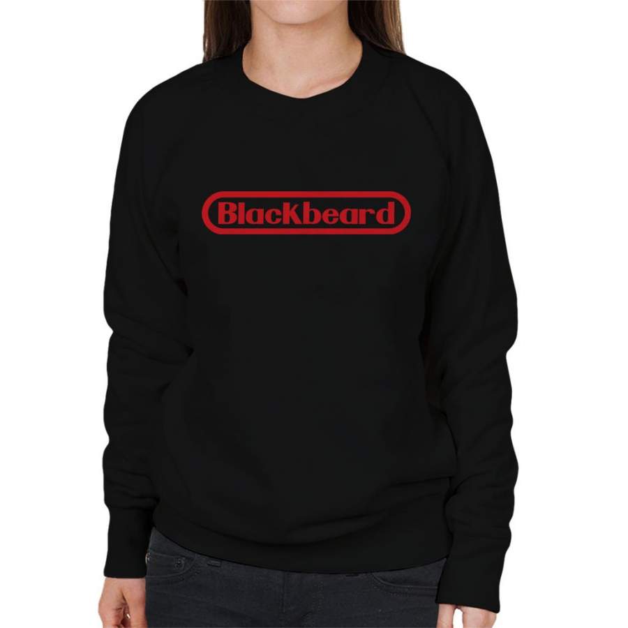 Blackbeard Nintendo Logo One Piece Women’s Sweatshirt