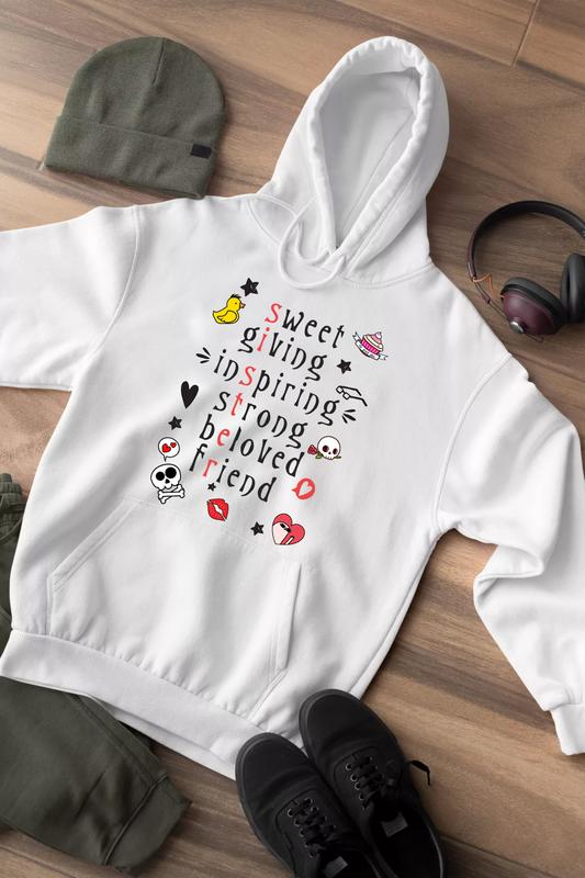 S.I.S.T.E.R Hoodie- Gift For Your Sisters.