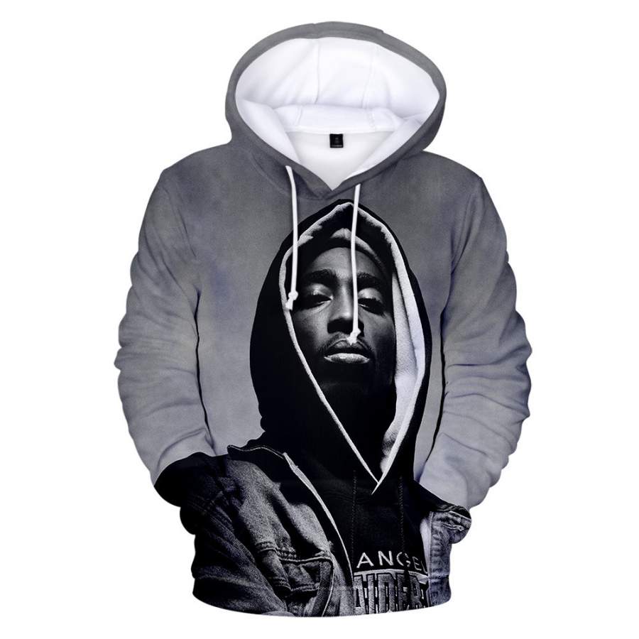 2PAC Hoodie Unisex 3D Printed Hip Hop Sweatshirt