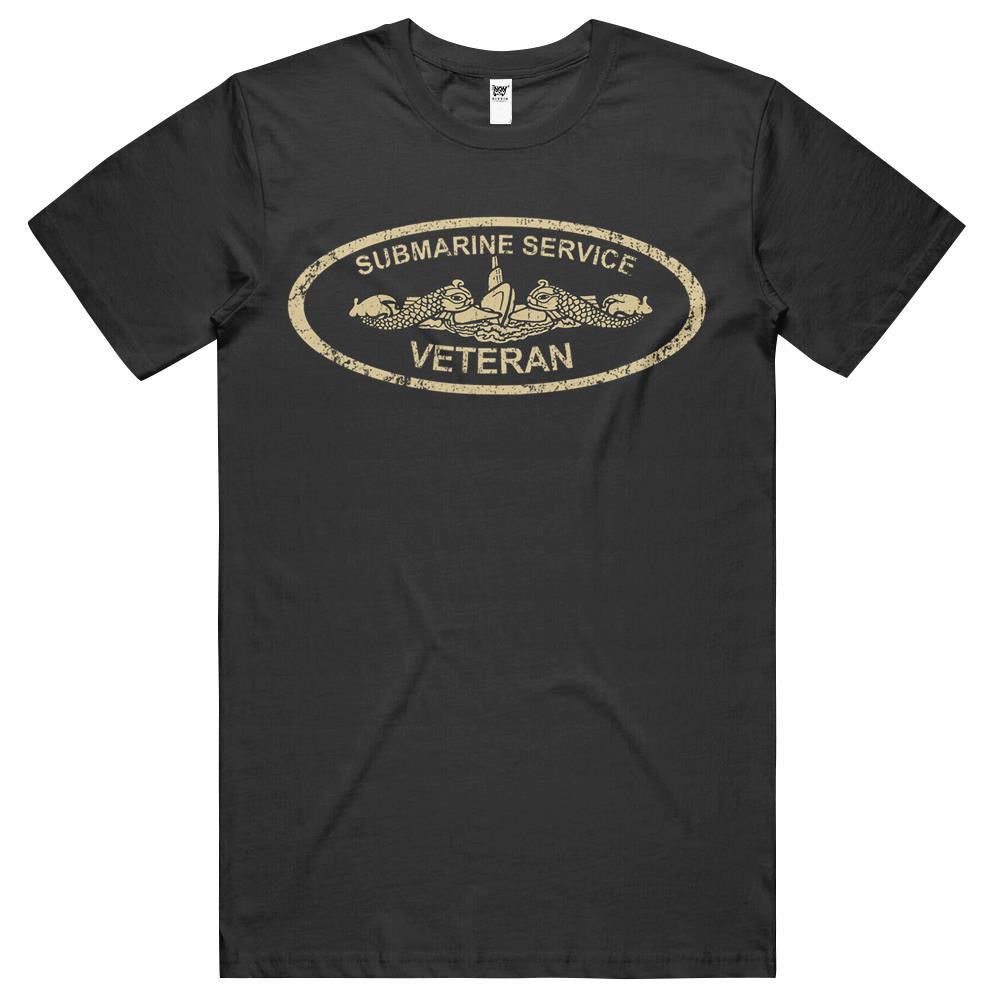 Vintage Us Navy Submarine Service Veteran T Shirts