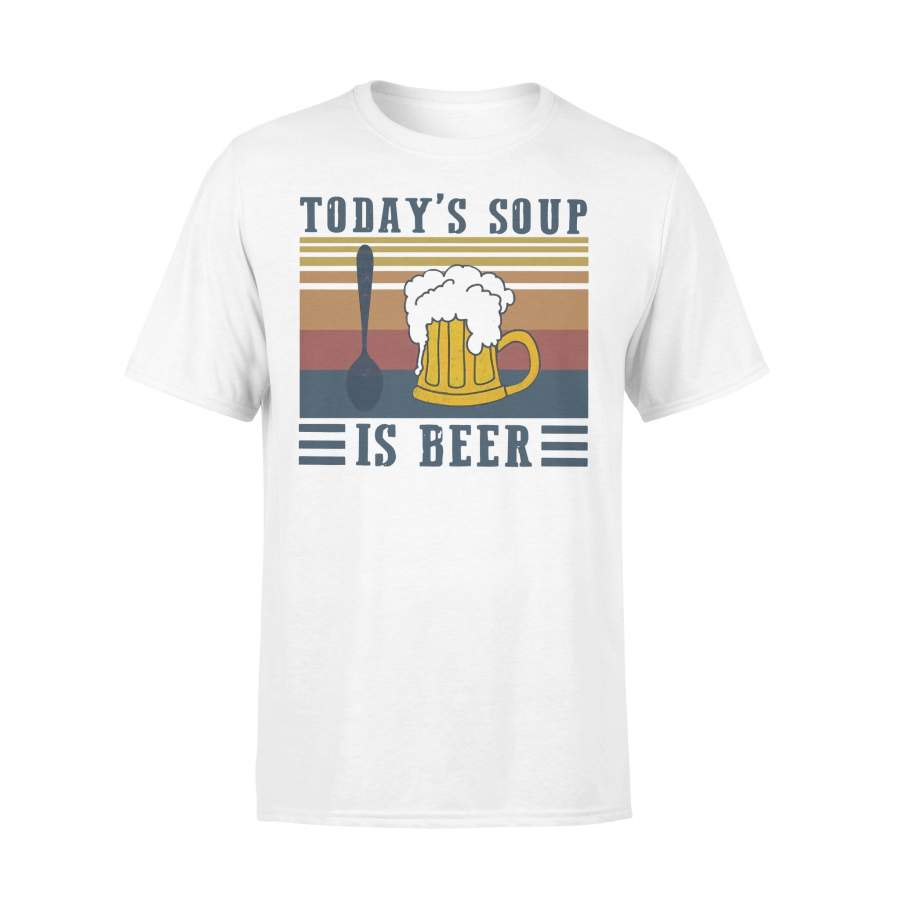 Today’s Soup Is Beer Vintage Retro T-shirt