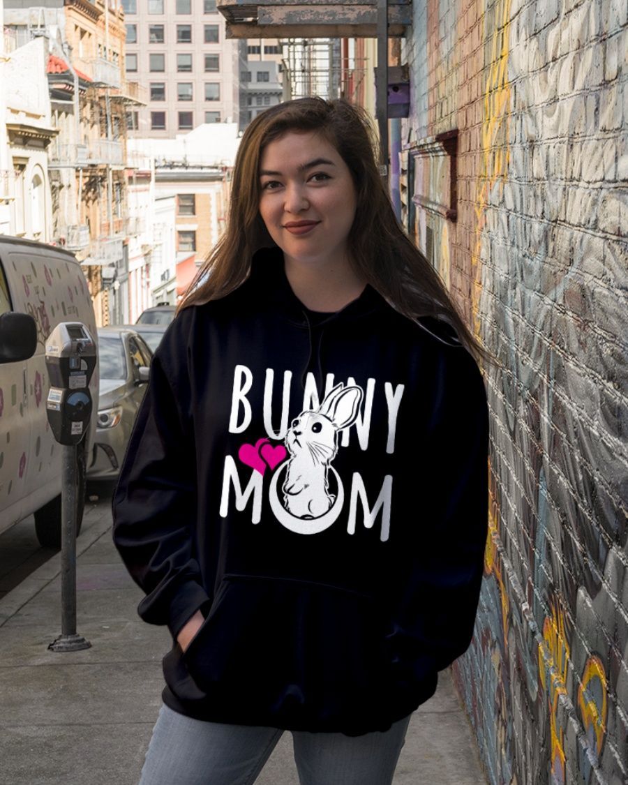 Bunny Mom Mothers’s Day Gift Rabbit Hoodie