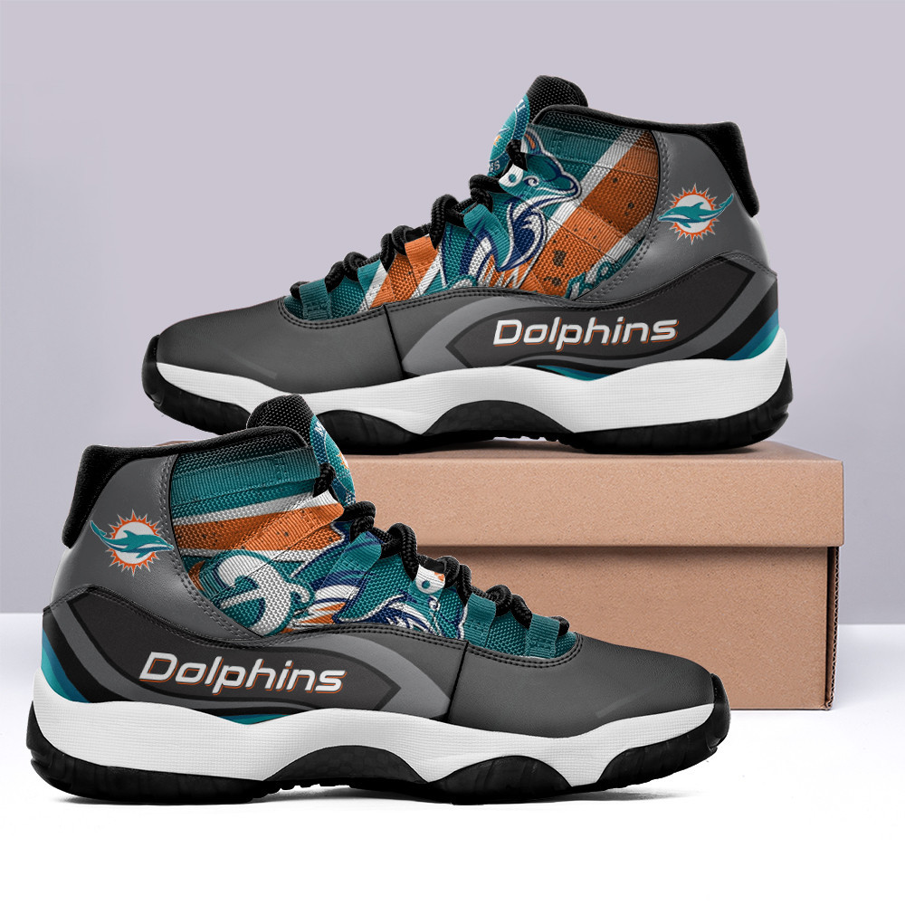 Miami Dolphins Ajd11 Sneakers Bg02