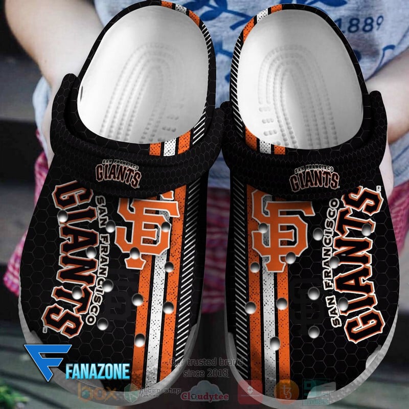 San Francisco Giants MLB Sport Crocs Clogs Crocband Shoes Comfortable For Men Women and Kids