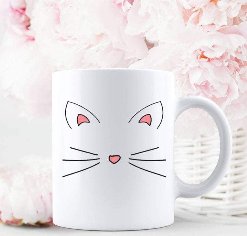 Cute Cat Mug, Cat Lover Mug, Cat Lover Gift, I Love Cats Mug, Kitty Kitten Mug, Cat Tea Cup, Kitten Coffee Mug