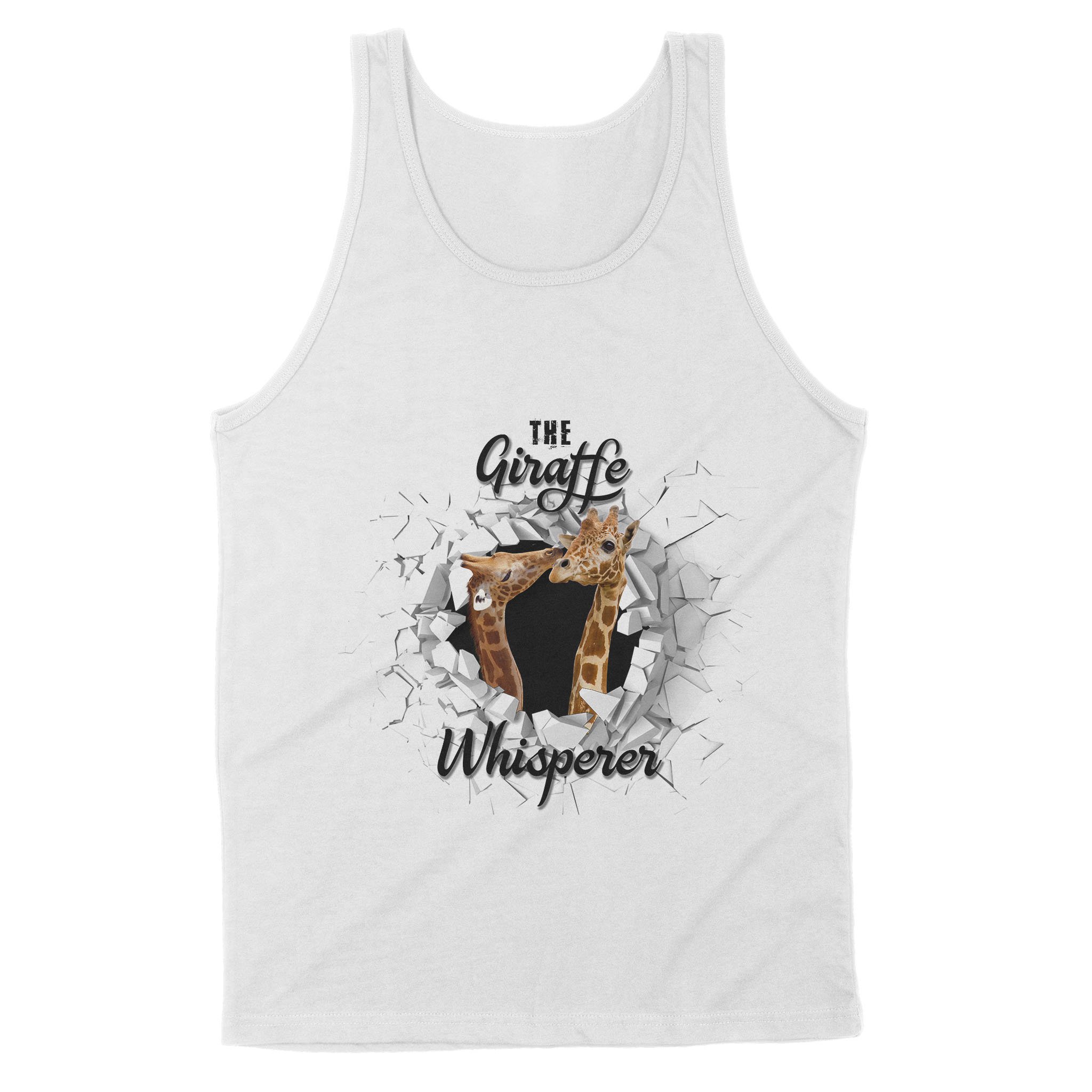 Whisperer giraffe – Premium Tank – Gift for you, gift for her, gift for him,gift for animal lover, gift for giraffe lover