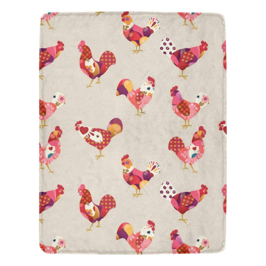 Chicken Fleece Blanket