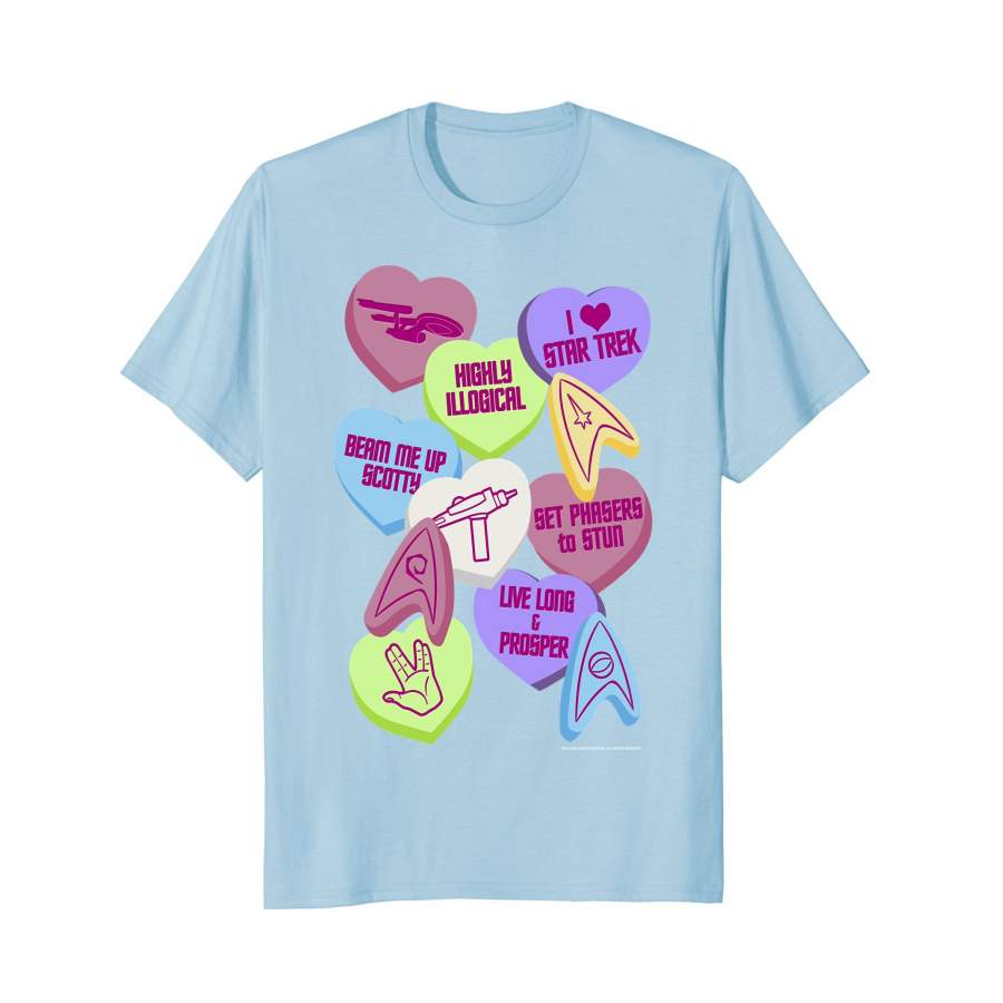 DTACheck out this awesome DTA Star Trek Candy Hearts Valentine’s Day Graphic T-Shirt