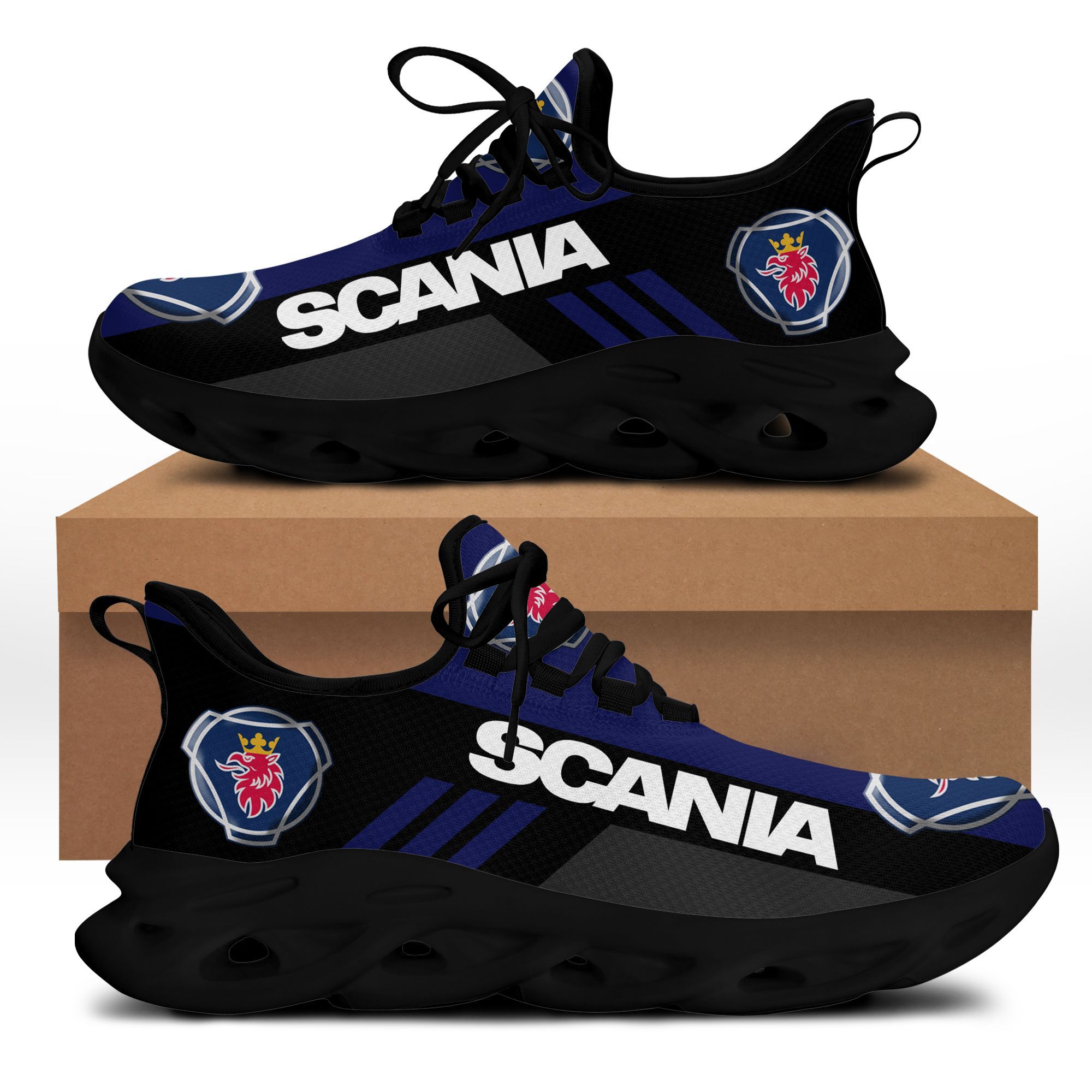 Scania AN-LT BS Running Shoes Ver 1 (Blue)