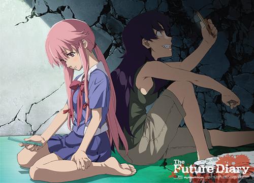 Yuno And Minene Anime Poster Flag