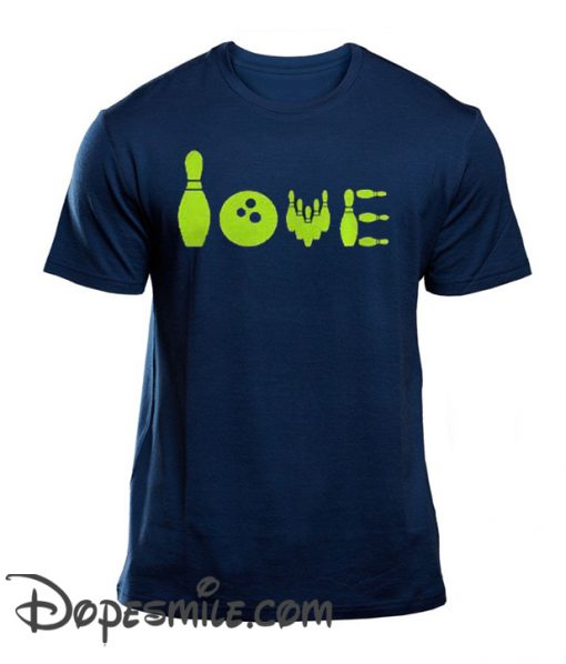 Bowling love cool t Shirt