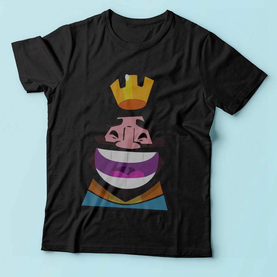 Clash Royale Emoticon Laughing King Men’S T Shirt