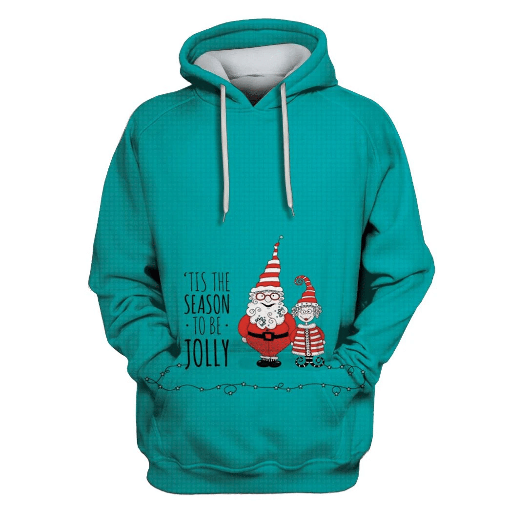 Mysticlife Tis The Season Tobe Jolly Merry Christmas Custom T-Shirt – Hoodies Apparel