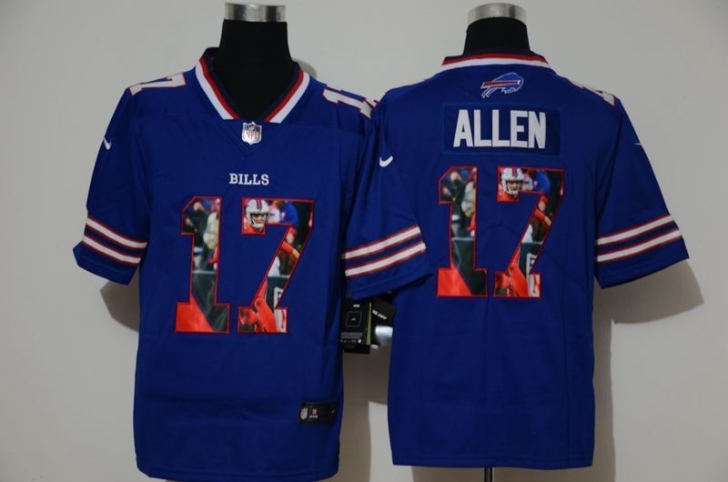 Buffalo Bills Josh Allen #17 NFL 2020 Cobalt Jersey