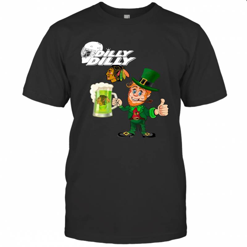 Chicago Blackhawks Dilly Dilly Saint Patrick Day T-Shirt