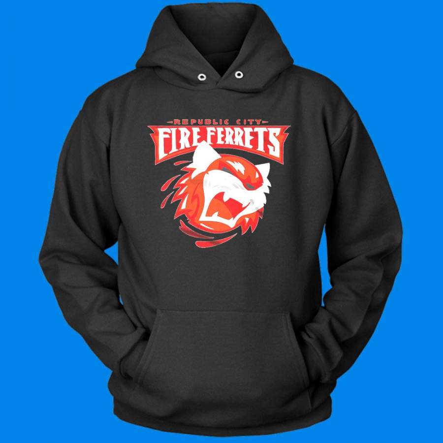 Republic City Fire Ferrets Men’S Hoodie T-Shirt