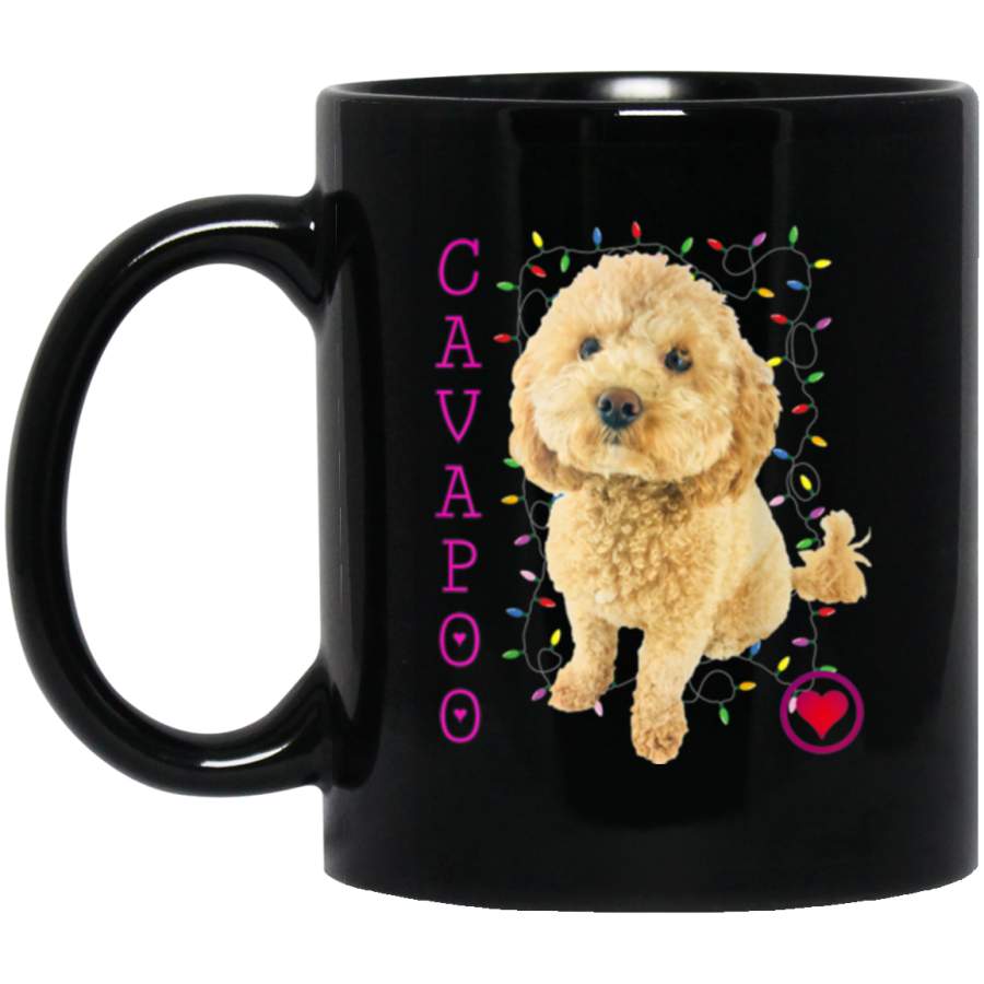 Cavapoo Puppy Dog Poodle cross Noodle Super cute Boodle Mug