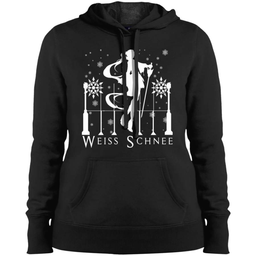 AGR Weiss Schnee Ladies’ Pullover Hooded Sweatshirt