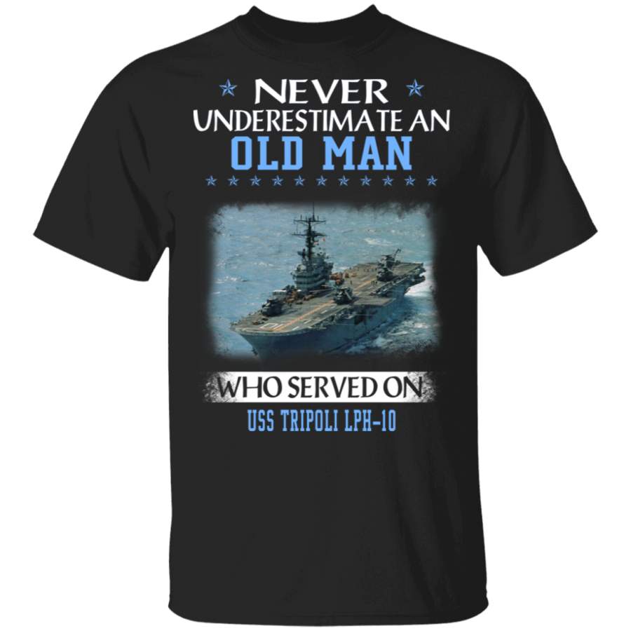 USS Tripoli LPH-10 Veterans Day Christmas Gift T-Shirt