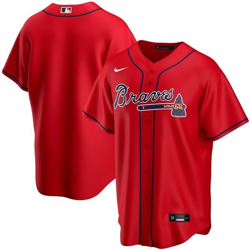 Alanta Braves 2020 MLB Red Jersey Fan Gift