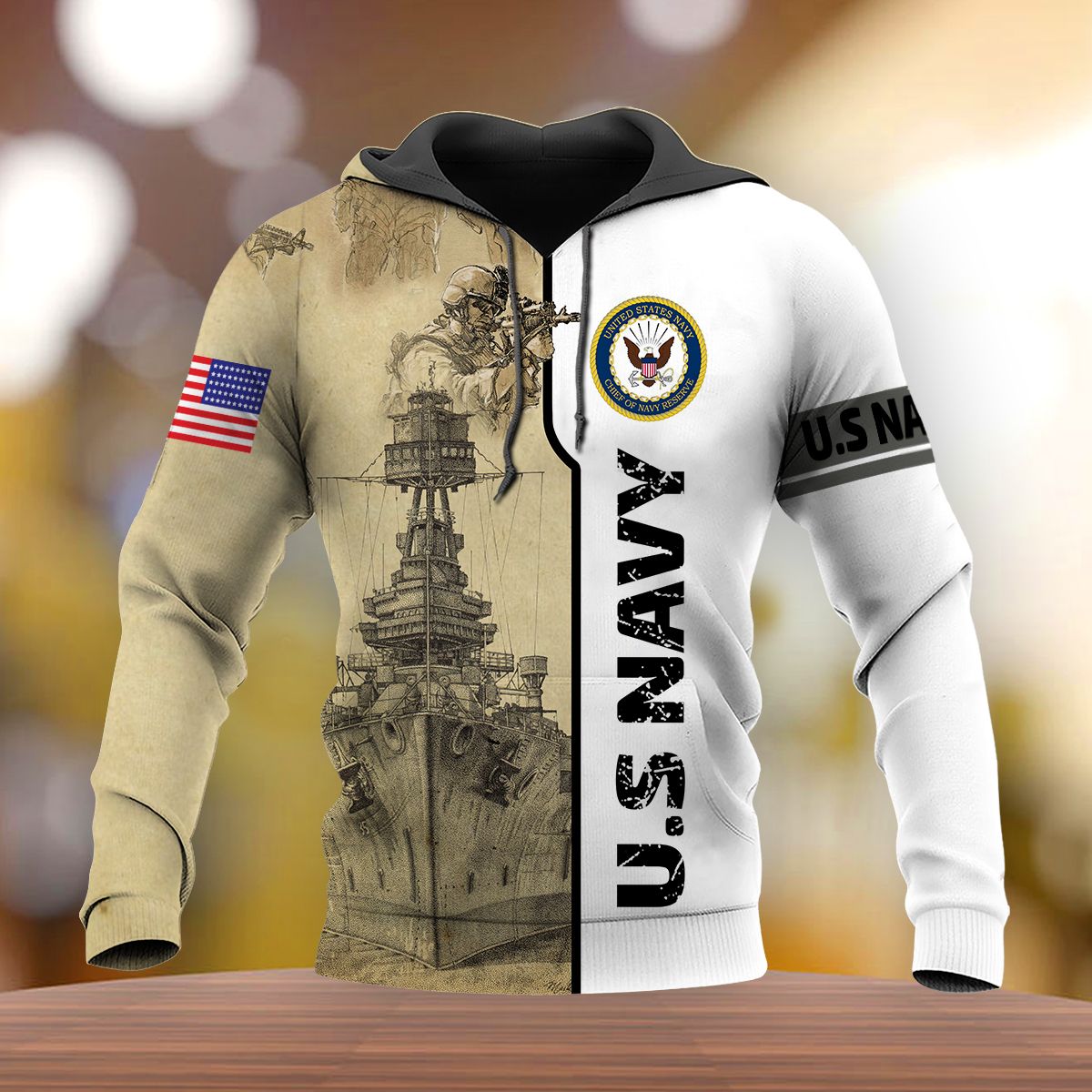 US Navy XC01 All 3D All Over Printed Shirts