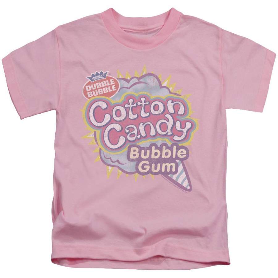 Dubble Bubble Cotton Candy Kid’s T-Shirt (Ages 4-7)