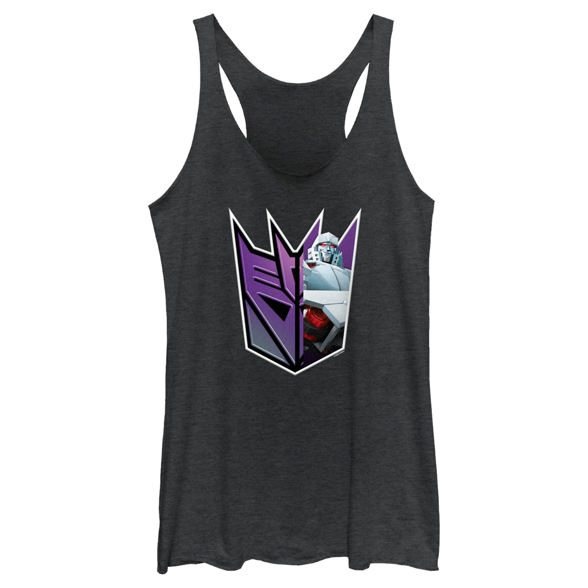 Women’S Transformers: Earthspark Megatron Decepticon Logo Racerback Tank Top