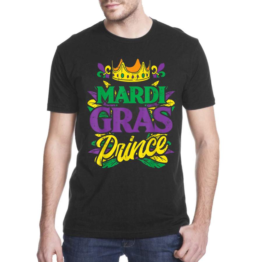 Mardi gras – Mardi gras prince and princess festival matching couple shirt – GST