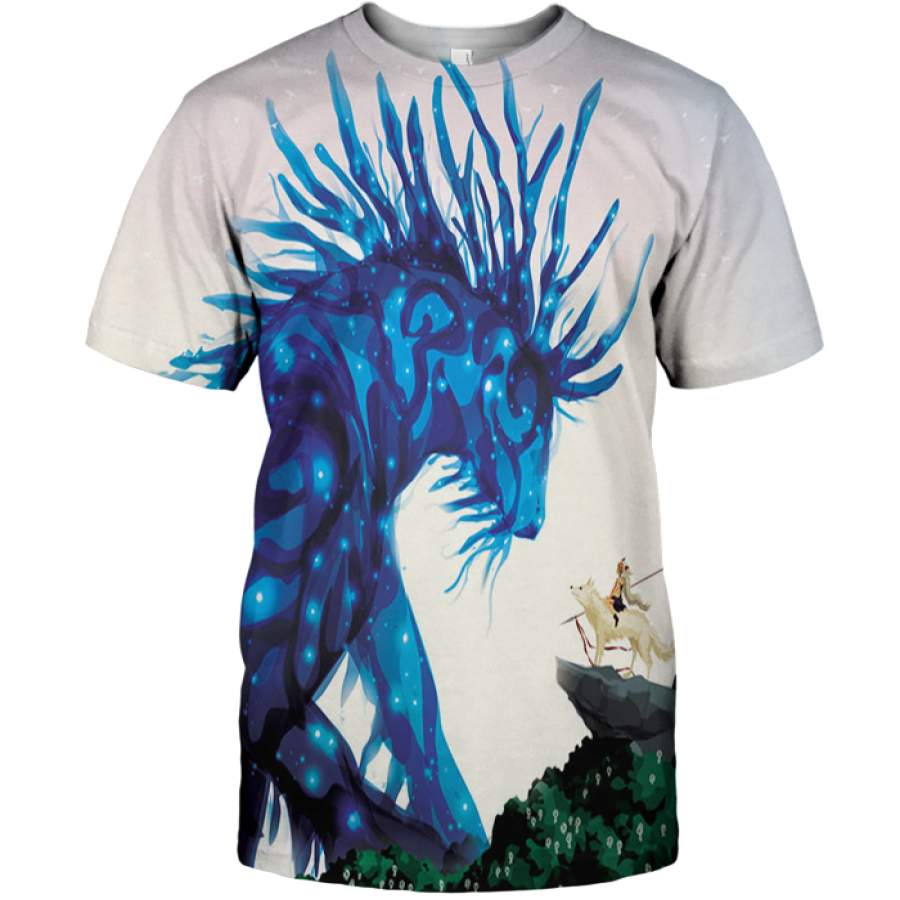 3D All Over Print Mononoke 05 Shirt