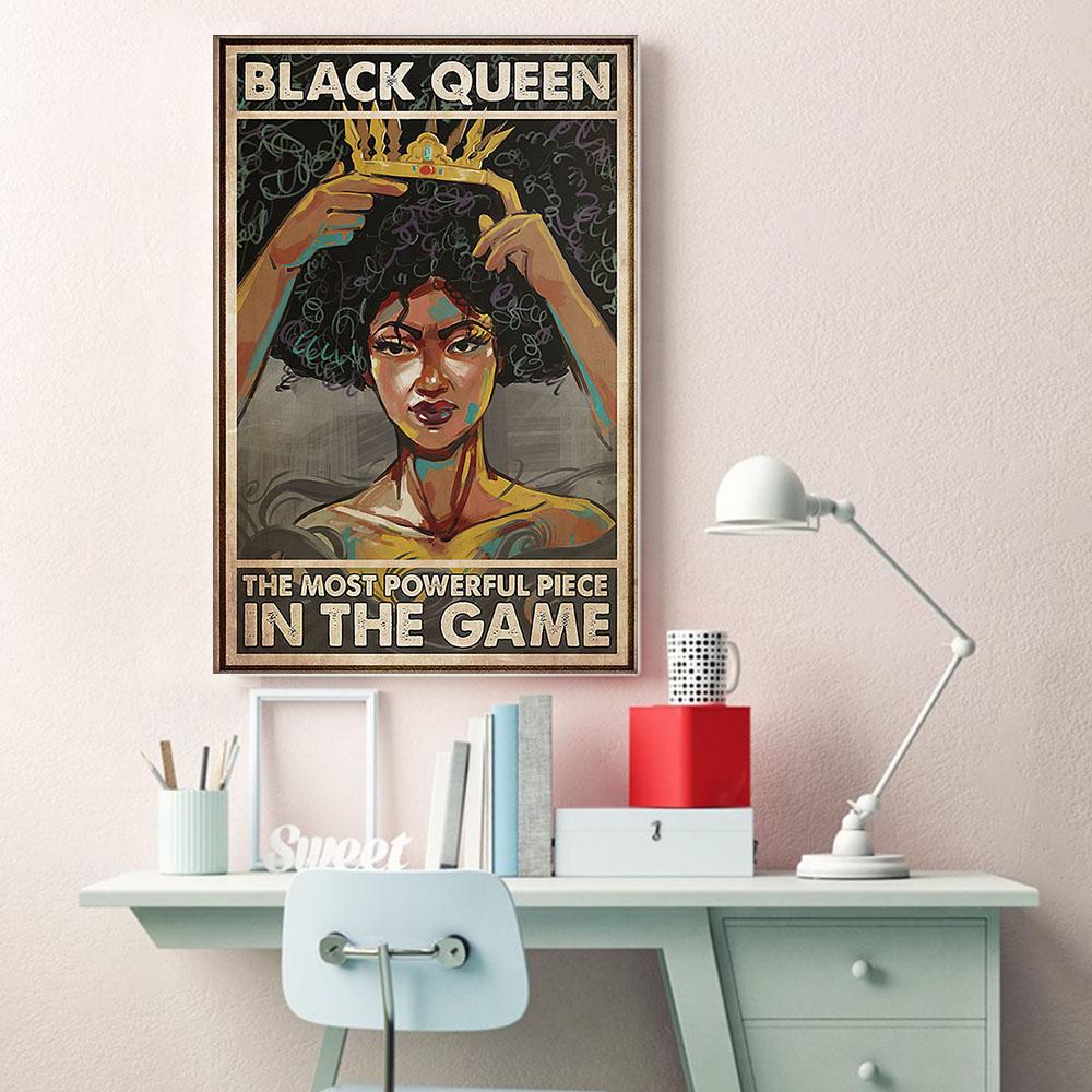 South Africa Canvas Prints Graphic Afro Poster Art Prints African Queen African King Bedroom Appealing Wall Art Designs