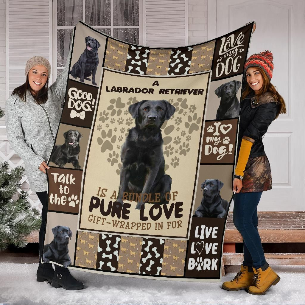 Labrador Retriever Blanket – Bl16313, Christmas Gift, Dog Lover Blanket