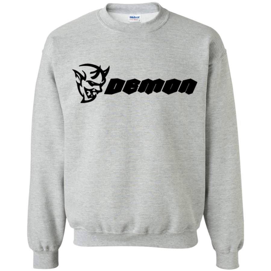 AGR dodge demon black Crewneck Pullover Sweatshirt