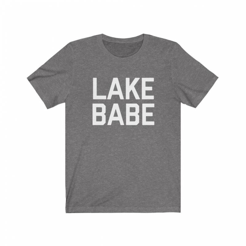 Lake Shirt Womens - Lake Tshirt Womens - Lake Vacation Gift - Lake Life - Wake Boarding Shirt - Unisex Bella Canvas Tee