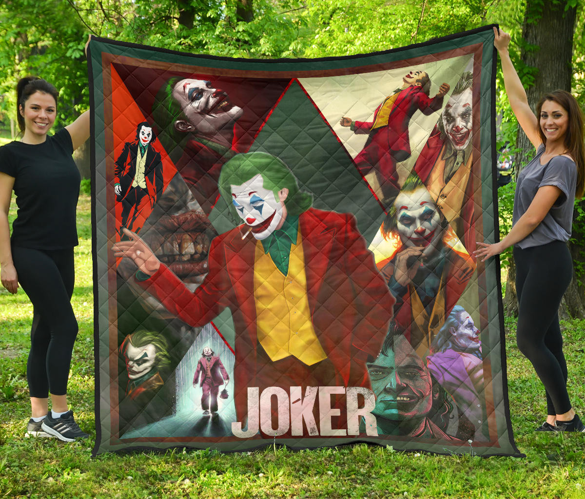 Joker The Clown Premium Quilt Blanket Movie Home Decor Custom For Fans Nt051301