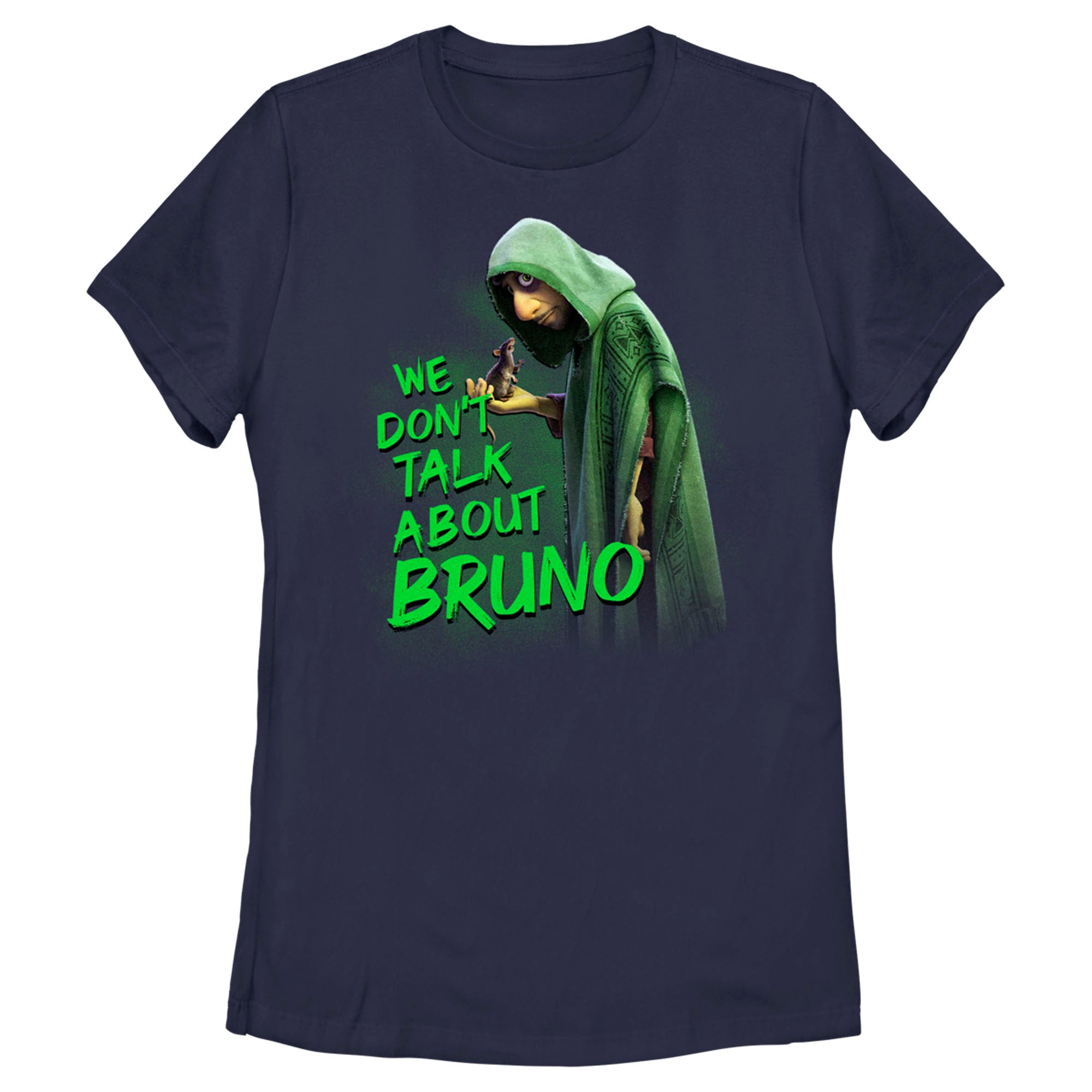 Women’S Encanto We Don’T Talk About Bruno Green Text T-Shirt