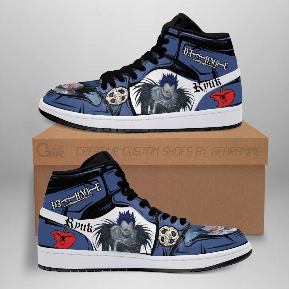 Ryuk Custom Death Note Anime Fan Mn05 Air Jordan Shoes Sport Sneakers