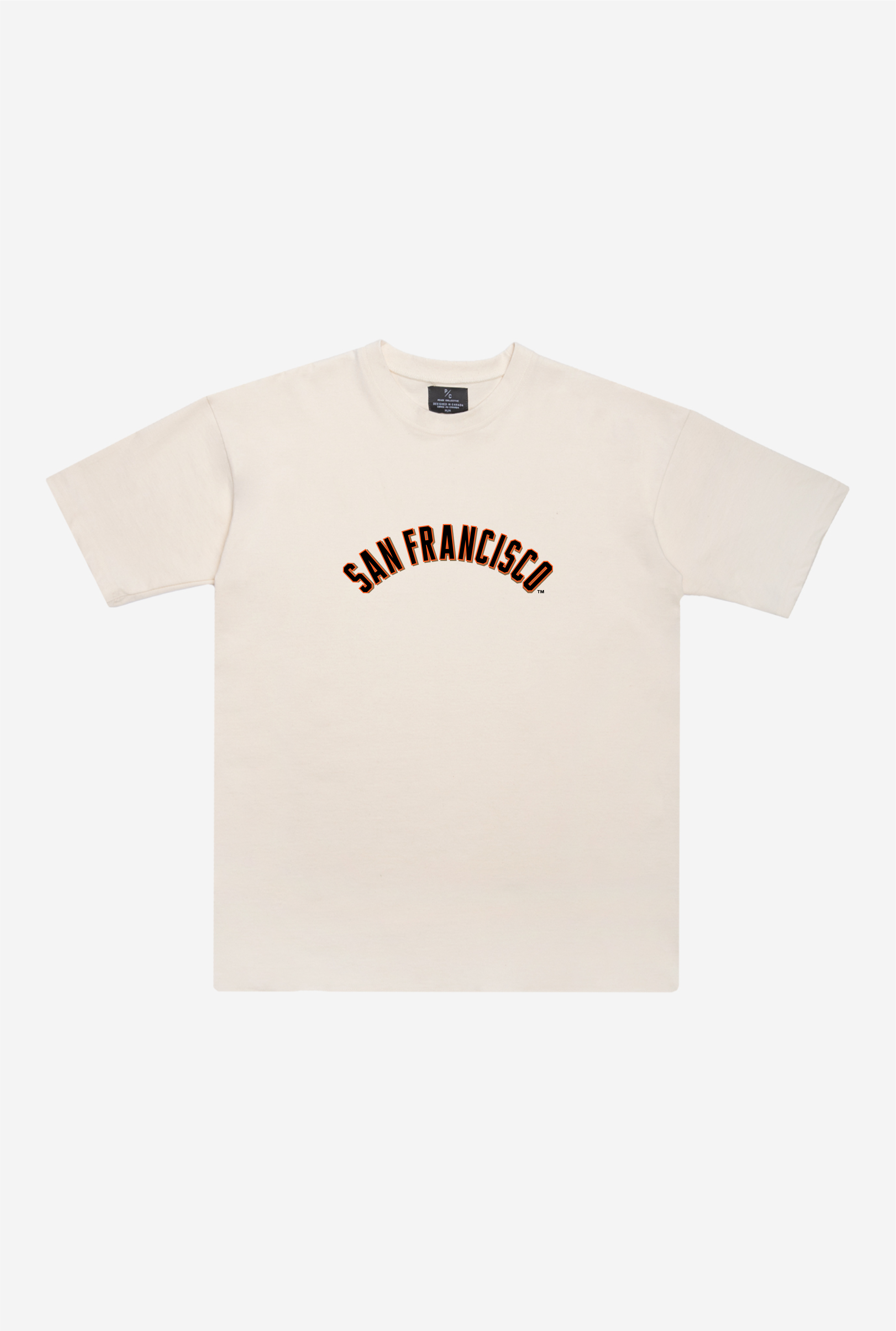 San Francisco Giants Heavyweight T-Shirt – Natural