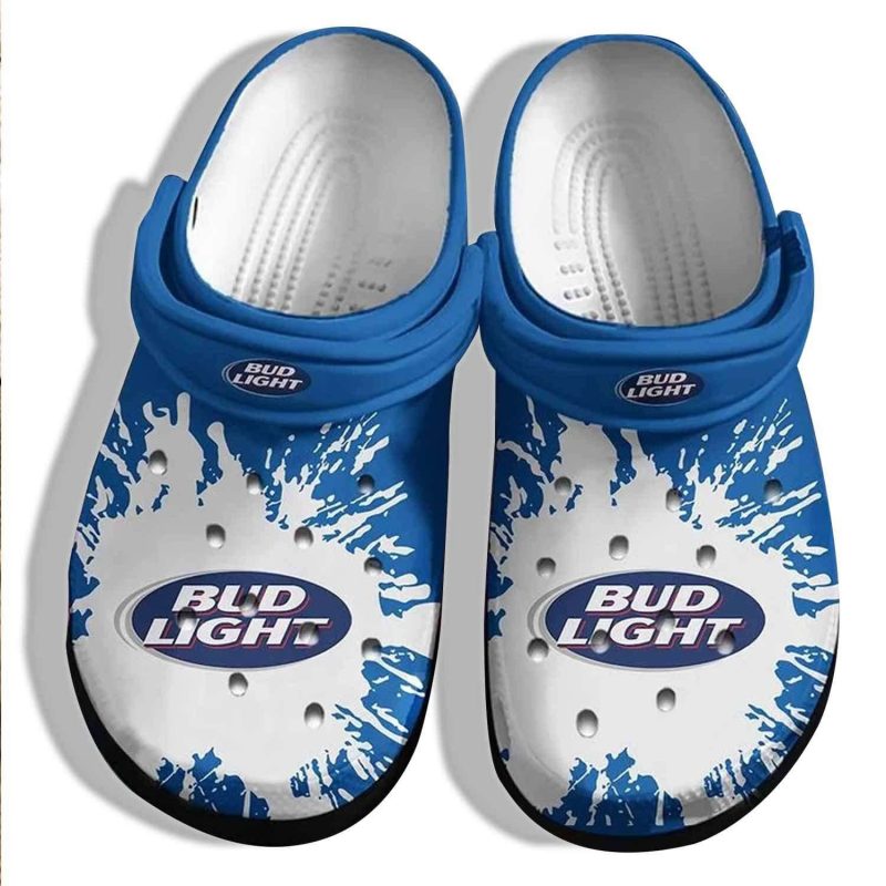 Funny Bud Light Cool Beer Drinking Crocband Clog Shoes