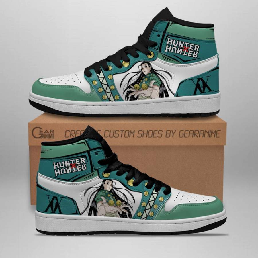 Illumi Zoldyck Hunter X Hunter Jordan Sneakers Custom HxH Anime Shoes