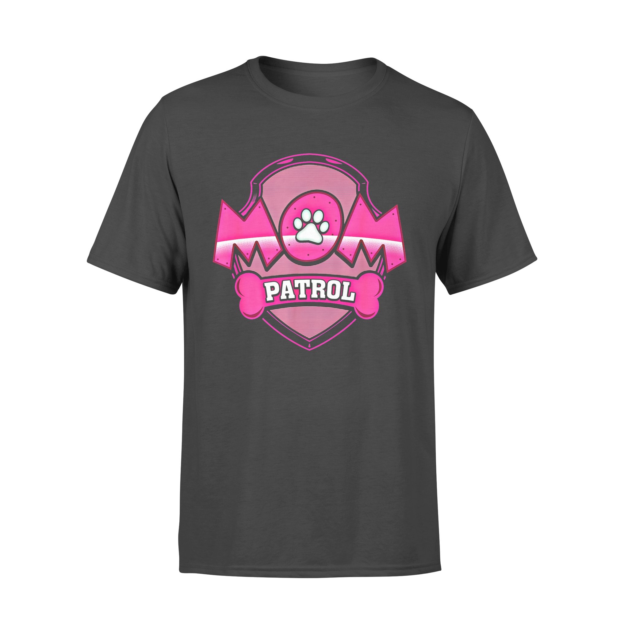 Dog gift idea Funny Mom Patrol Puppy Mom T-Shirt – Standard T-shirt