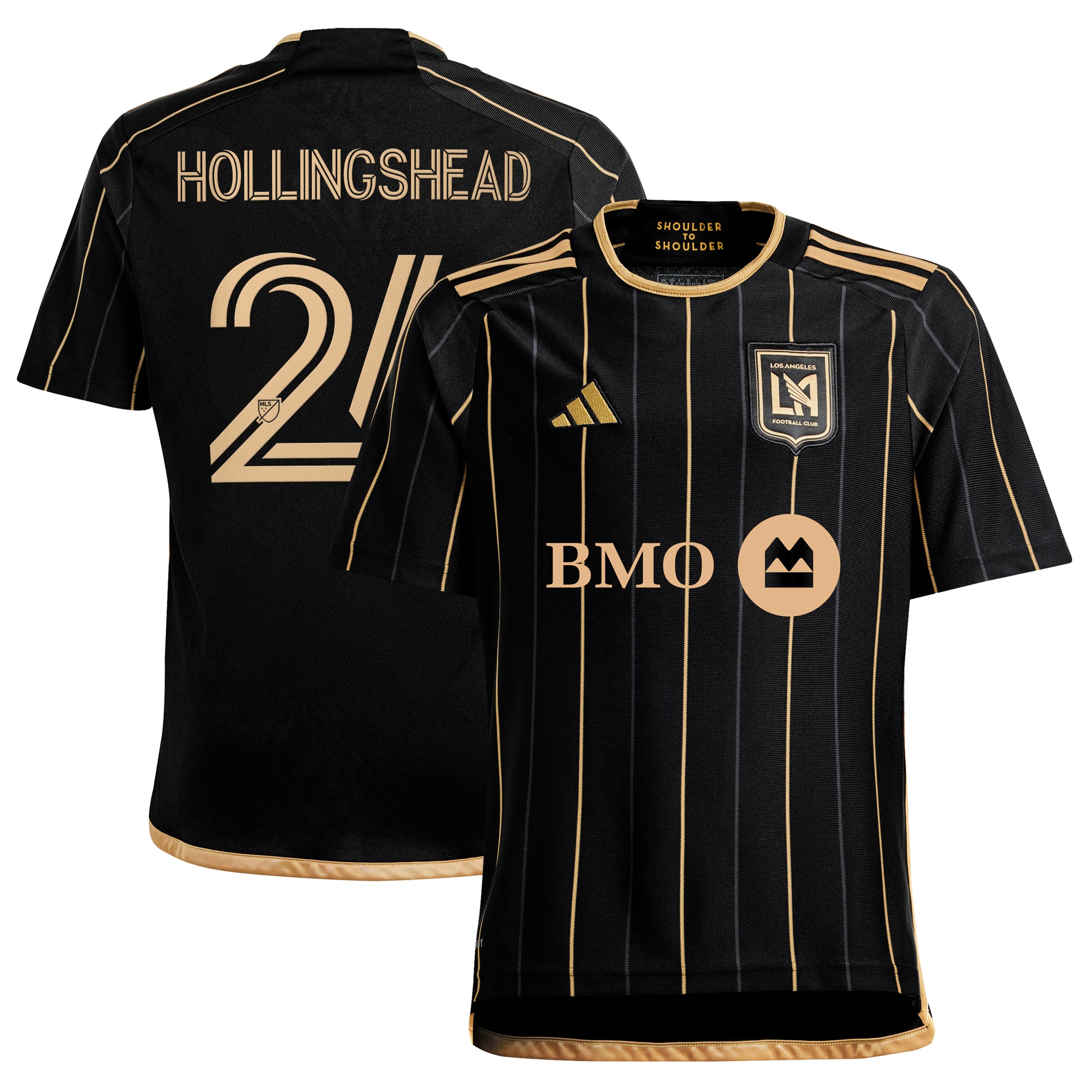 Ryan Hollingshead LAFC Youth 2024 Primary Replica Player Jersey – Black