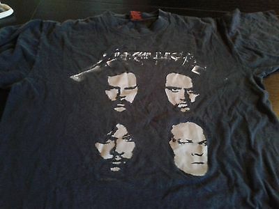 Vintage Metallica Black Concert Shirt   1990s 90s 5518